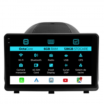 Navigatie Dedicata Opel Antara (2006-2016), 9Inch, 6Gb Ram, 128Gb Stocare, Carplay