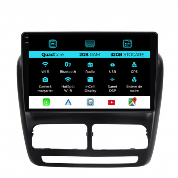 Navigatie Dedicata Opel Combo (2011-2018), 10Inch, 2Gb Ram, 32Gb Stocare, Carplay