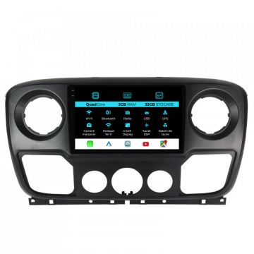 Navigatie Dedicata Opel Movano Renault Master Nissan NV400 (2010-2020), 10Inch, 2Gb Ram, 32Gb Stocare, Carplay
