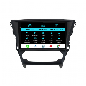Navigatie Dedicata Toyota Avensis (2015-2018), 9 Inch, 8Gb Ram, 256Gb stocare, Carplay