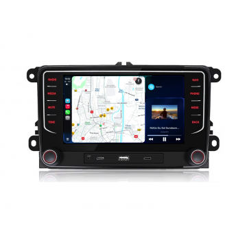 Navigatie Dedicata Volkswagen, 7Inch, 4Gb Ram, 64Gb stocare, Apple Carplay Android Auto