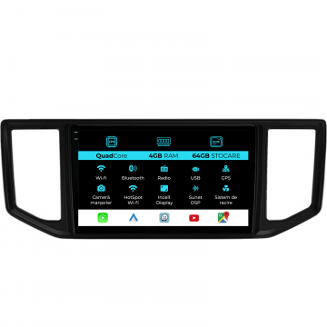 Navigatie Dedicata Volkswagen Crafter (2017-2021),QuadCore, 10Inch, 4Gb Ram, 64Gb Stocare, Carplay
