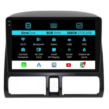 Navigatie Dedicata Honda CR-V (2001-2006), 2K, 8Gb Ram, 256Gb Stocare, Carplay
