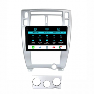 Navigatie Dedicata Hyundai Tucson (2006-2013), 2K, 8Gb Ram, 256Gb Stocare, Carplay