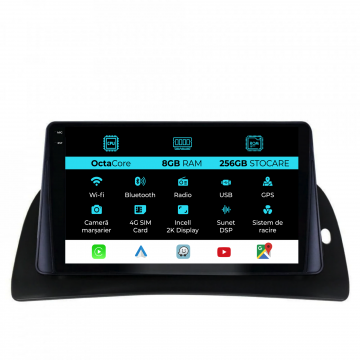 Navigatie Dedicata Renault Kangoo (2015-2020), 2K, 8Gb Ram, 256Gb Stocare, Carplay