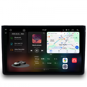 Navigatie Dedicata Audi A4 (2001-2008), 2K, 12Gb Ram, 256Gb Stocare, Carplay