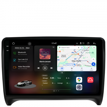 Navigatie Dedicata Audi TT (2006-2014), 2K, 12Gb Ram, 256Gb Stocare, Carplay