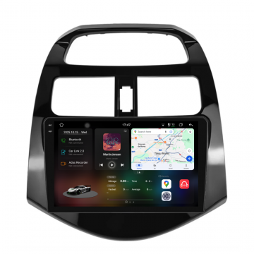 Navigatie Dedicata Chevrolet Spark (2009-2015), 2K, 12Gb Ram, 256Gb Stocare, Carplay