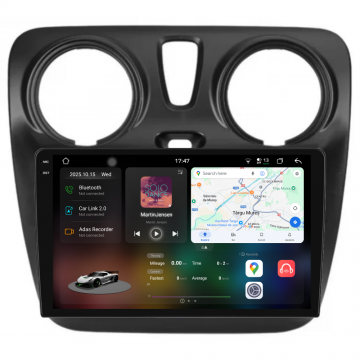 Navigatie Dedicata Dacia Dokker   Lodgy (2012-2020), 2K, 12Gb Ram, 256Gb Stocare, Carplay