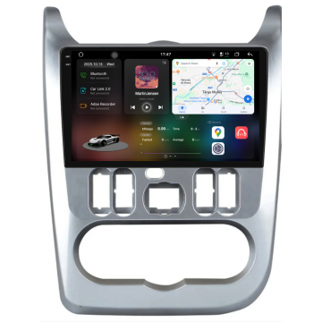 Navigatie Dedicata Dacia Logan Duster Sandero (2008-2013), 2K, 12Gb Ram, 256Gb Stocare, Carplay
