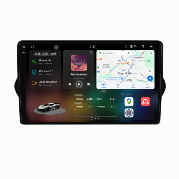 Navigatie Dedicata Fiat Tipo (2015-2021), 2K, 12Gb Ram, 256Gb Stocare, Carplay