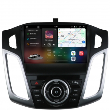Navigatie Dedicata Ford Focus 3 (2012-2018), 2K, 12Gb Ram, 256Gb Stocare, Carplay