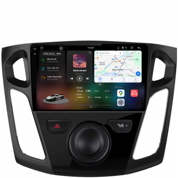 Navigatie Dedicata Ford Focus 3 (2012-2018), 2K, 12Gb Ram, 256Gb Stocare, Carplay