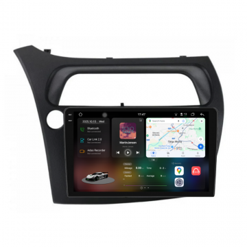 Navigatie Dedicata Honda Civic VII Hatchback (2006-2011), 2K, 12Gb Ram, 256Gb Stocare, Carplay