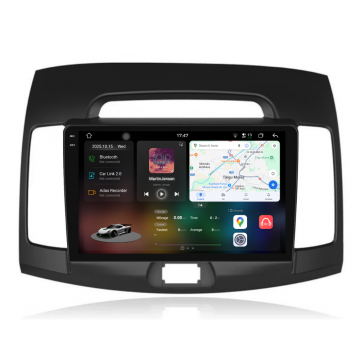 Navigatie Dedicata Hyundai Elantra (2006-2011), 2K, 12Gb Ram, 256Gb Stocare, Carplay
