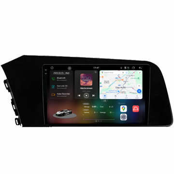 Navigatie Dedicata Hyundai Elantra (2020-2025), 2K, 12Gb Ram, 256Gb Stocare, Carplay