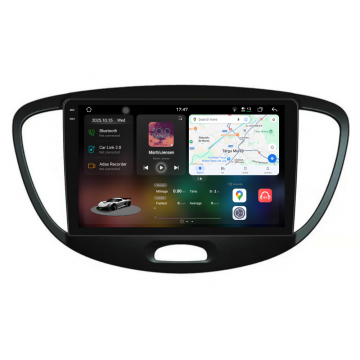 Navigatie Dedicata Hyundai I10 (2007-2013), 2K, 12Gb Ram, 256Gb Stocare, Carplay