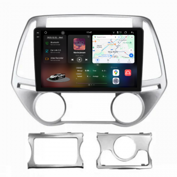 Navigatie Dedicata Hyundai I20 (2011-2015), 2K, 12Gb Ram, 256Gb Stocare, Carplay