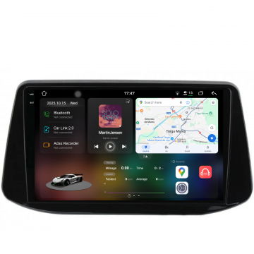 Navigatie Dedicata Hyundai I30 (2017-2022), 2K, 12Gb Ram, 256Gb Stocare, Carplay