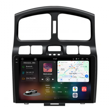 Navigatie Dedicata Hyundai Santa Fe (2000-2006), 2K, 12Gb Ram, 258Gb Stocare, Carplay
