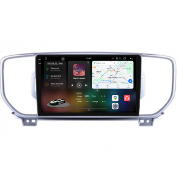 Navigatie Dedicata Kia Sportage (2016-2020), 2K, 12Gb Ram, 256Gb Stocare, Carplay