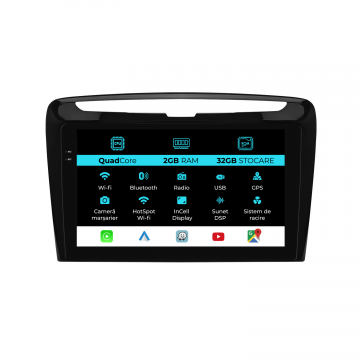 Navigatie Dedicata Lancia Ypsilon (2012-2020), 9Inch, 2Gb Ram, 32Gb Stocare, Carplay