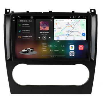 Navigatie Dedicata Mercedes C-Class W203 CLK W209 (2005 - 2009), 2K, 12Gb Ram, 256Gb Stocare, Carplay