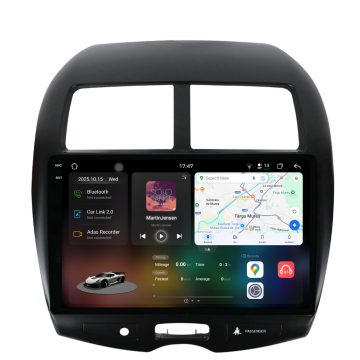 Navigatie Dedicata Mitsubishi ASX (2010-2016), 2K, 12Gb Ram, 256Gb Stocare, Carplay