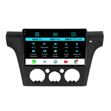 Navigatie Dedicata Mitsubishi Outlander (2001-2005), 10Inch, 6Gb Ram, 128Gb Stocare, Carplay