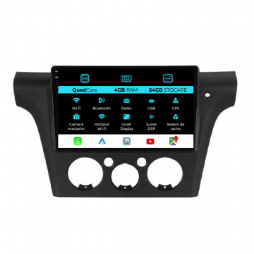 Navigatie Dedicata Mitsubishi Outlander (2001-2005),QuadCore, 10Inch, 4Gb Ram, 64Gb Stocare, Carplay