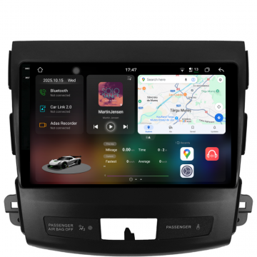 Navigatie Dedicata Mitsubishi Outlander (2005-2011), 2K, 12Gb Ram, 256Gb Stocare, Carplay