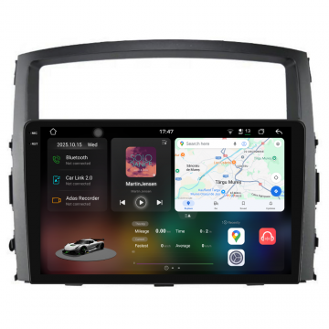 Navigatie Dedicata Mitsubishi Pajero (2006-2018), 2K, 12Gb Ram, 256Gb stocare, Carplay