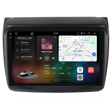 Navigatie Dedicata Mitsubishi Pajero Sport (2006-2013), 2K, 12Gb Ram, 256Gb Stocare, Carplay