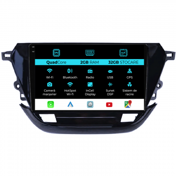 Navigatie Dedicata Opel Corsa F (2019-2023), 9Inch, 2Gb Ram, 32Gb Stocare, Carplay