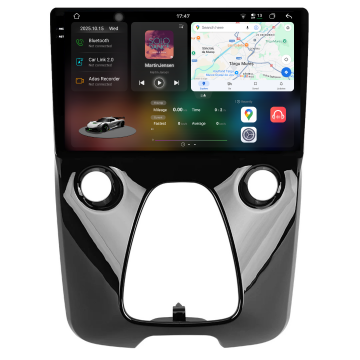 Navigatie Dedicata Peugeot 108 Citroen C1 Toyota Aygo (2014-2022), 2K, 12Gb Ram, 256Gb Stocare, Carplay