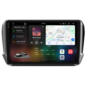 Navigatie Dedicata Peugeot 208 2008 (2013-2018), 2K, 12Gb Ram, 256Gb Stocare, Carplay