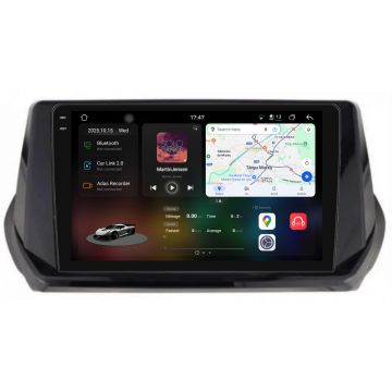 Navigatie Dedicata Peugeot 208 (2019-2024), 2K, 12Gb Ram, 256Gb Stocare, Carplay