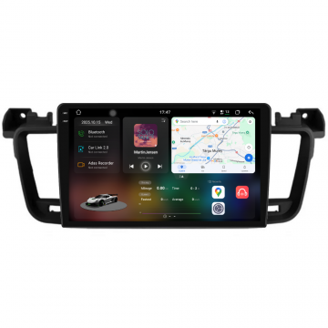 Navigatie Dedicata Peugeot 508 (2010-2018), 2K, 12Gb Ram, 256Gb Stocare, Carplay