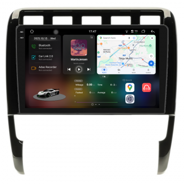 Navigatie Dedicata Porsche Cayenne (2002-2010), 2K, 12Gb Ram, 256Gb Stocare, Carplay