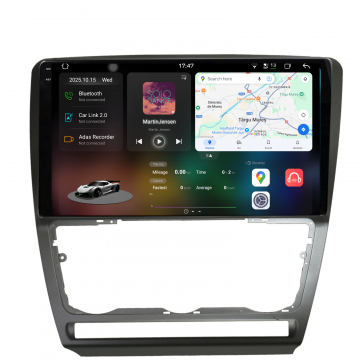 Navigatie Dedicata Skoda Octavia 2 (2004-2013), 2K, 12Gb Ram, 256Gb Stocare, Carplay