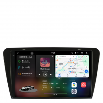 Navigatie Dedicata Skoda Octavia 3 (2013-2018), 2K, 12Gb Ram, 256Gb Stocare, Carplay