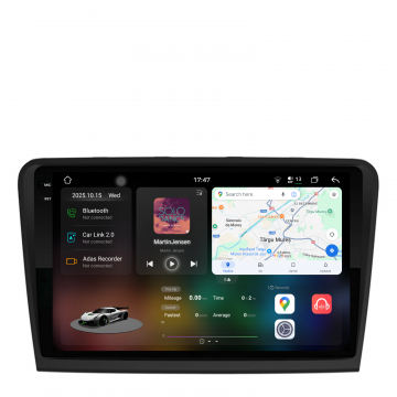 Navigatie Dedicata Skoda Superb 2 (2008-2015), 2K, 12Gb Ram, 256Gb Stocare, Carplay