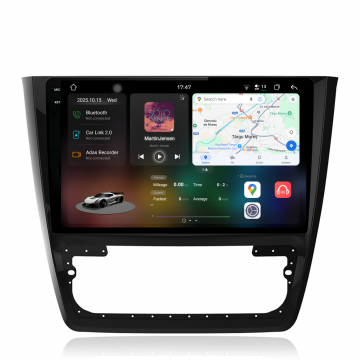 Navigatie Dedicata Skoda Yeti (2009-2017), 2K, 12Gb Ram, 256Gb Stocare, Carplay