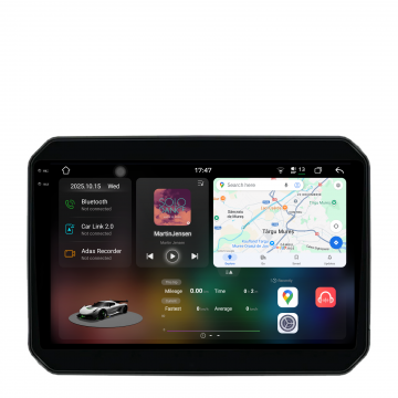 Navigatie Dedicata Suzuki Ignis (2016-2025), 2K, 12Gb Ram, 256Gb Stocare, Carplay