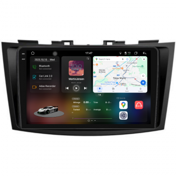 Navigatie Dedicata Suzuki Swift (2010-2017), 2K, 12Gb Ram, 256Gb Stocare, Carplay
