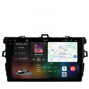 Navigatie Dedicata Toyota Corolla (2006-2013), 2K, 12Gb Ram, 256Gb Stocare, Carplay