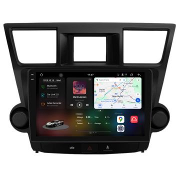 Navigatie Dedicata Toyota Kluger (2008-2014), 2K, 12Gb Ram, 256Gb Stocare, Carplay