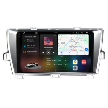 Navigatie Dedicata Toyota Prius W3 (2009-2015), 2K, 12Gb Ram, 256Gb Stocare, Carplay