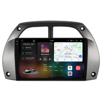 Navigatie Dedicata Toyota Rav 4 (2000-2005), 2K, 12Gb Ram, 256Gb Stocare, Carplay
