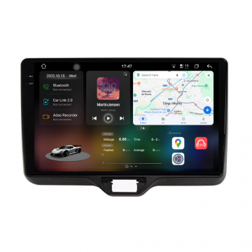 Navigatie Dedicata Toyota Yaris P21 (2020-2025), 2K, 12Gb Ram, 256Gb Stocare, Carplay